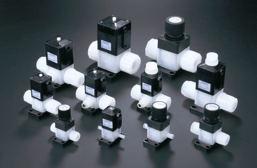 Kitz SCT FCD series PFA valves products.