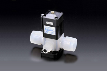 Kitz SCT FCD PFA pneumatic valve with bypass series product.
